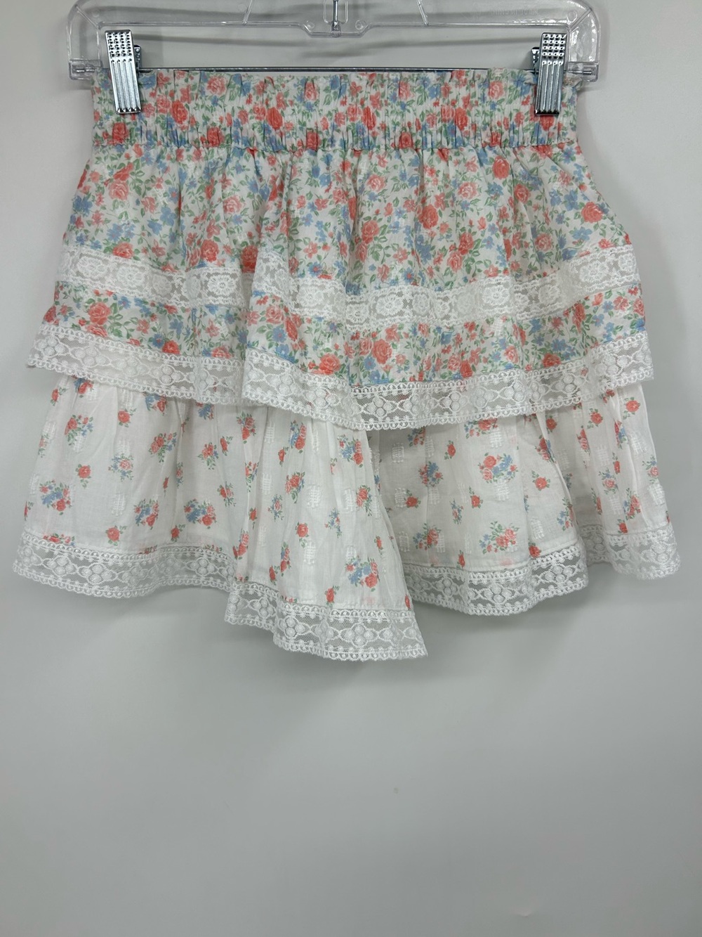 NWT Altar'd State Rumi Floral Layered Lace Shorts Size Small - Picture 4 of 7